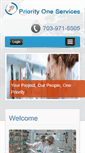 Mobile Screenshot of priorityoneservices.com